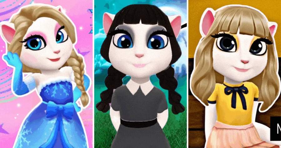 Which My Talking Angela And Famous Movie Character Combo Would You Be?