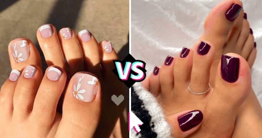 Which Toe Nail Color Suits You๏ผ